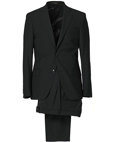 Puku |  Edmund Suit Super 120's Wool Black