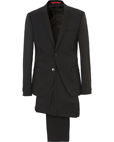 Puku | AlisterS Stretch Wool Suit Black