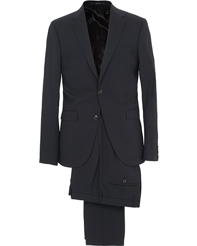 Henrie Wool Stretch Suit Navy
