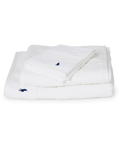 Mies |  | Ralph Lauren Home | Polo Player 3-Pack Towels White