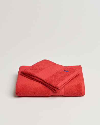 Mies | Kotiin | Ralph Lauren Home | Polo Player 2-Pack Towels Red Rose