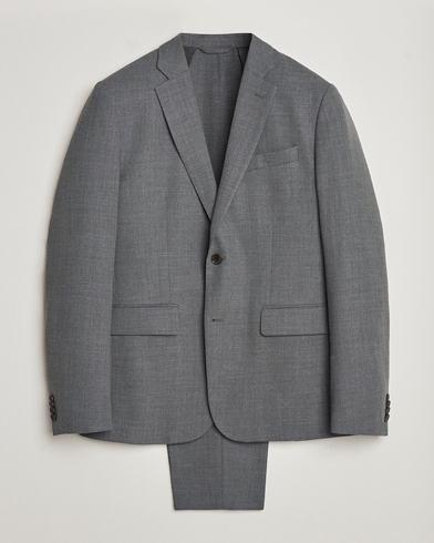 Mies | Puvut | J.Lindeberg | Hopper Active Hopsack Suit Grey Melange