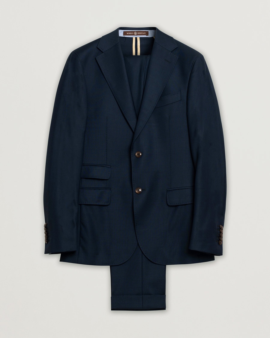 Pre-owned Morris Heritage Suit Navy 46 – Sininen