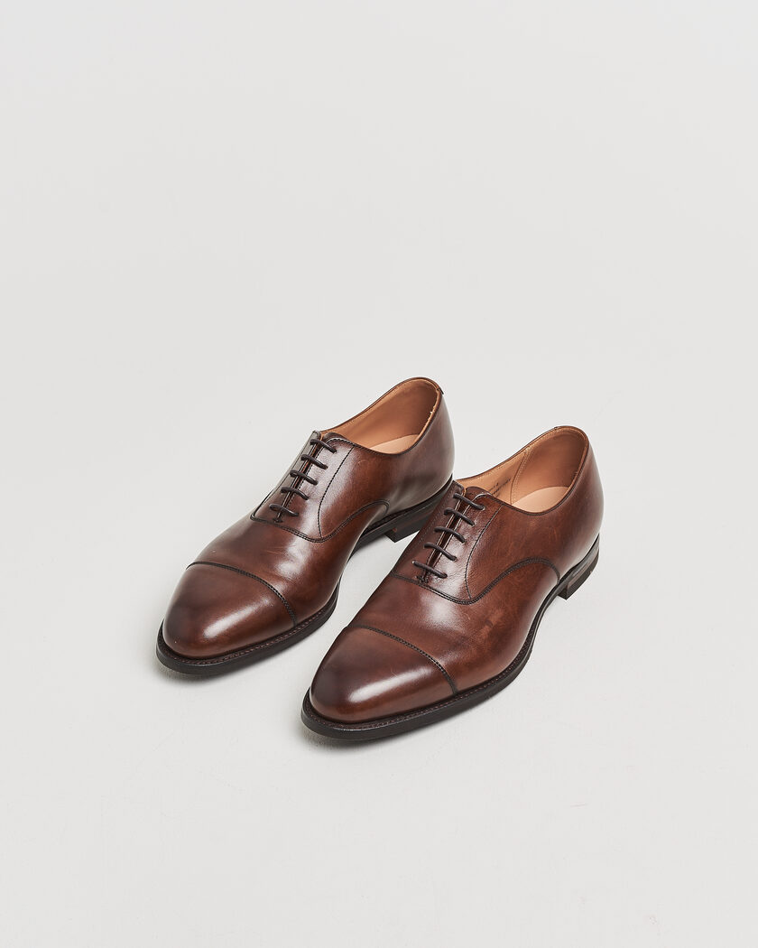 Pre-owned Crockett & Jones Connaught 2 City Sole Dark Brown Calf UK9,5 - EU43,5 – Ruskea