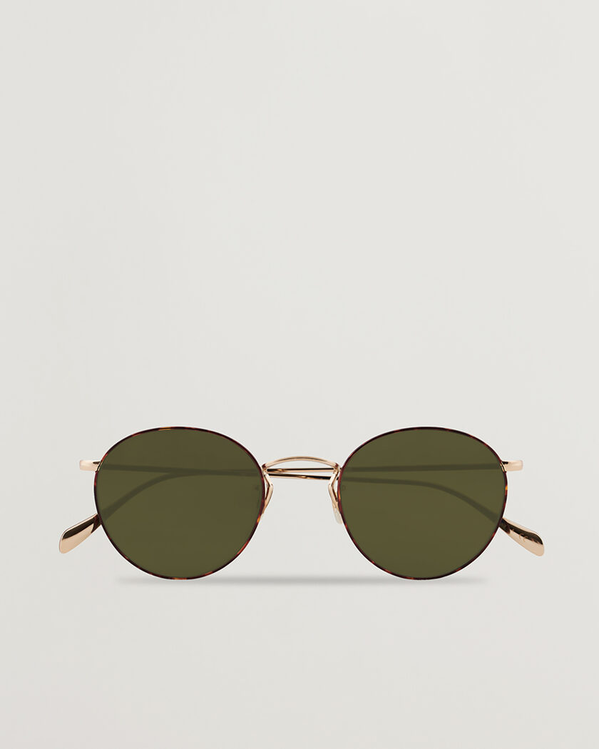 Pre-owned Oliver Peoples 0OV1186S Sunglasses Gold/Tortoise – Ruskea