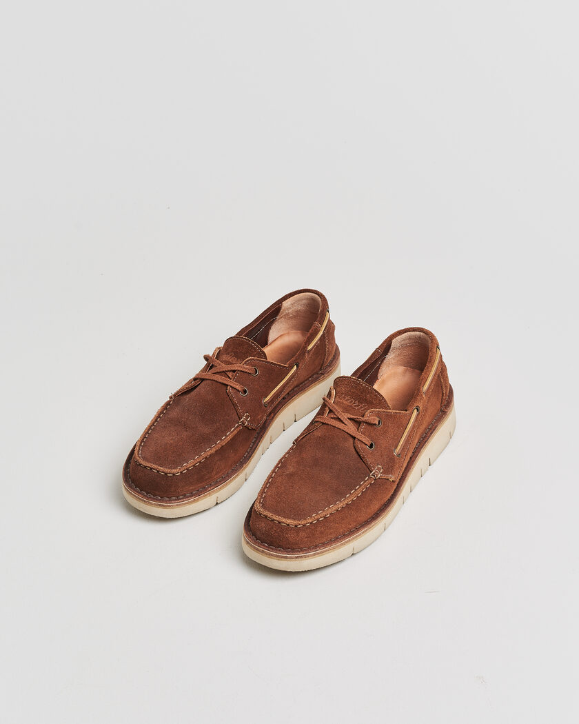 Pre-owned Astorflex Boatflex Moccasin Brown Suede 43 – Ruskea