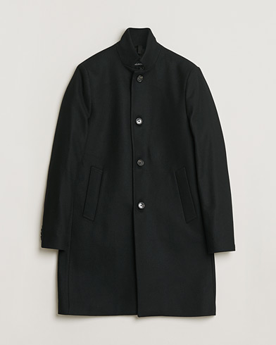 Pre-owned J.Lindeberg Holger 2.0 Melton Coat Black 50 – Musta