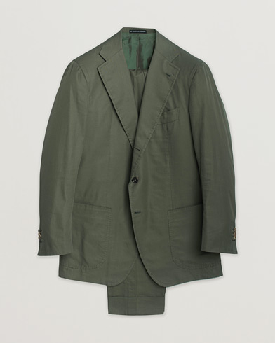 Pre-owned Orazio Luciano Cotton Suit Green 50 – Vihreä