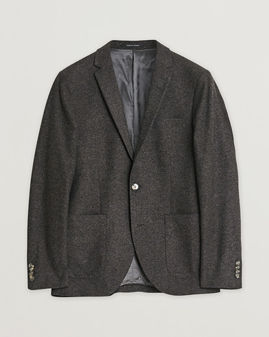 Pre-owned Tiger of Sweden Wool Flannel Blazer Brown 46 – Ruskea