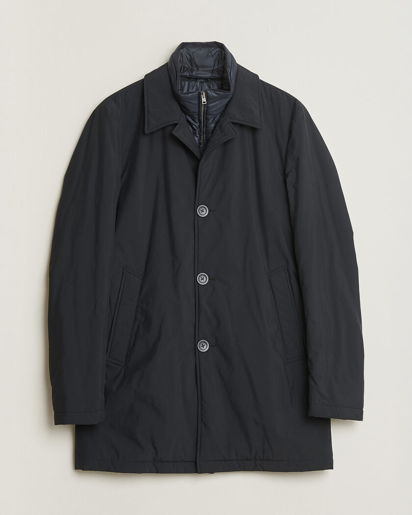 Herno Nylon City Coat Navy 50 – Sininen
