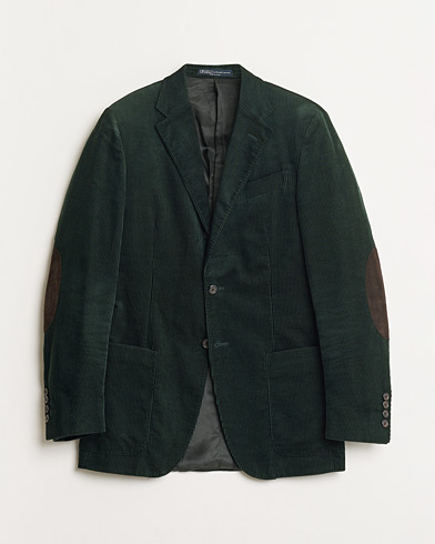 Pre-owned Polo Ralph Lauren Corduroy Green Blazer 48 – Vihreä
