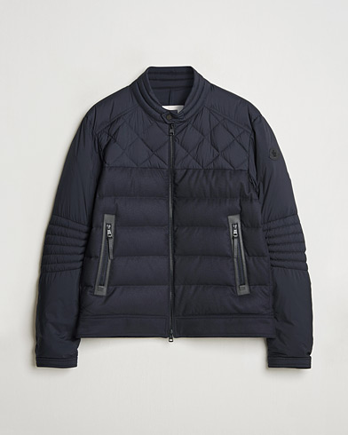 Moncler Tuena Biker Jacket Navy 3 - L – Sininen