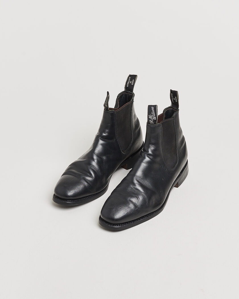 Pre-owned R.M.Williams Comfort Craftsman G Boot Yearling Black UK9 - EU43,5 – Musta