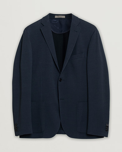 Pre-owned Corneliani Wool Blazer Navy 50 – Sininen