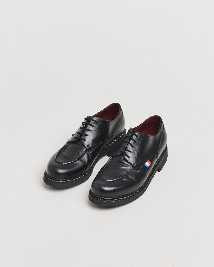 Pre-owned Paraboot Chambord Derby BBR Black UK8,5 - EU42,5 – Musta