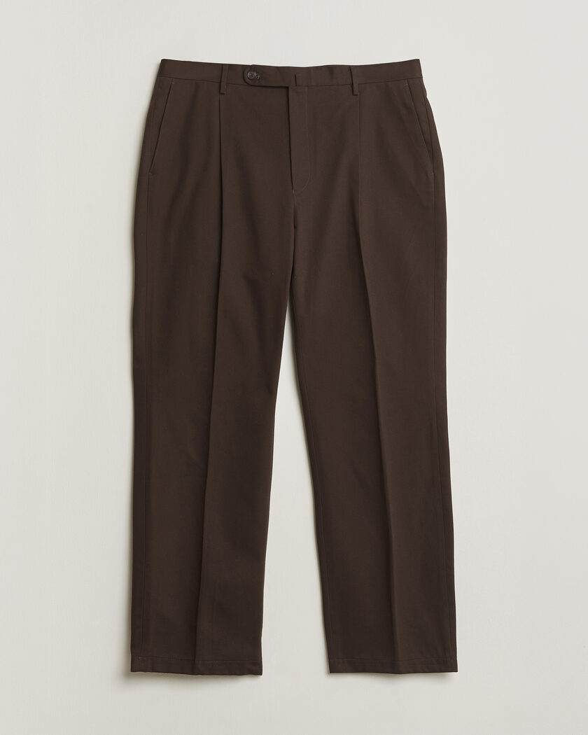 Pre-owned Rubato High Waist Cotton Chino Brown 52 – Sininen