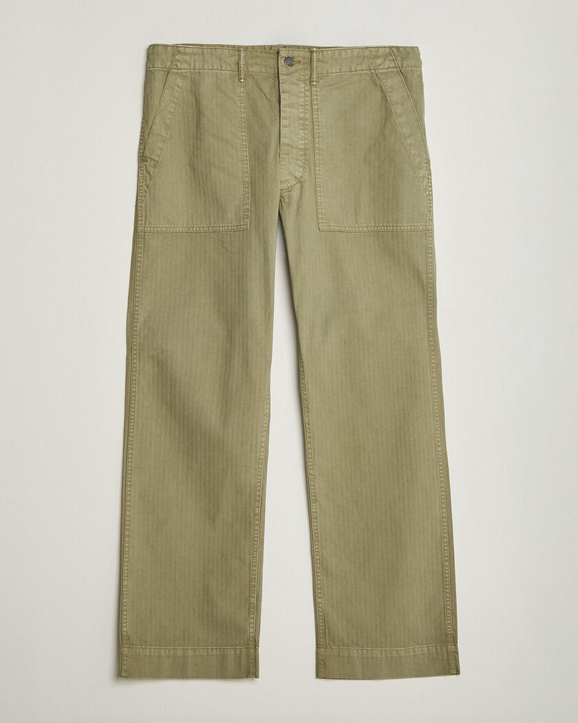 Pre-owned RRL Army Utility Pants Brewster Green W33 – Vihreä