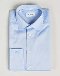  Contemporary Fit Shirt Double Cuff Blue