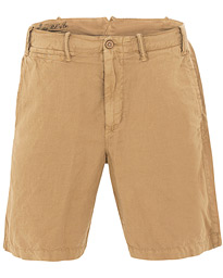  Cotton/Linen Shorts Desert Khaki
