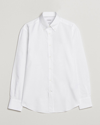  Slim Fit Button Down Shirt White