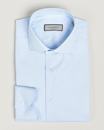  Slim Fit Cotton/Stretch Shirt Light Blue