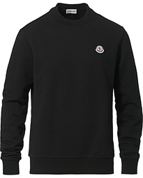 Moncler Logo Sweatshirt Black – Musta