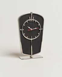  Art Deco Desk Clock Silver