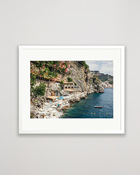  Framed Amalfi Coast Landscape 