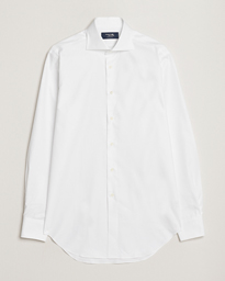  Slim Fit Royal Oxford Spread Shirt White