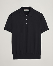 Cotton Short Sleeve Polo Black