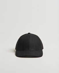Varsity Headwear Linen Baseball Cap Licorice Black