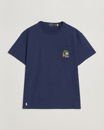 Polo Ralph Lauren Jersey Printed T-Shirt Dark Cobalt