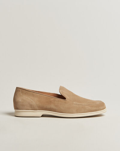 Myrqvist Brännö II Loafers Sand Suede