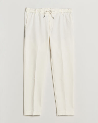 BOSS BLACK Kane Drawstring Trousers Open White