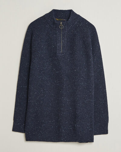 Barbour Lifestyle Essentials Donegal Half Zip Navy