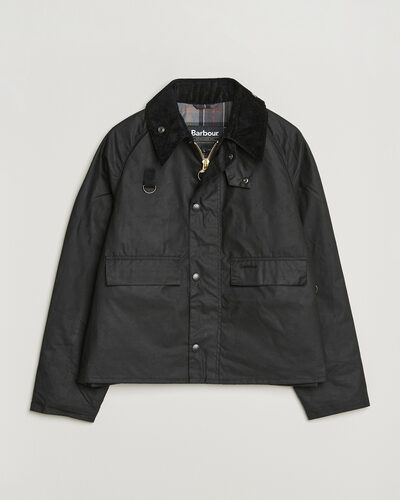 Barbour Heritage Spey Wax Jacket Black