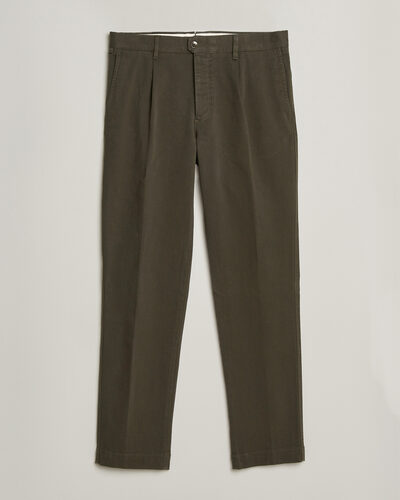 Incotex Regular Fit Cover Chinos Dark Green