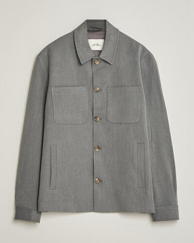 Les Deux Marsielle Hybrid Jacket Grey Melange