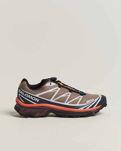 Salomon XT-6 Sneakers Walnut/Maritime Blue