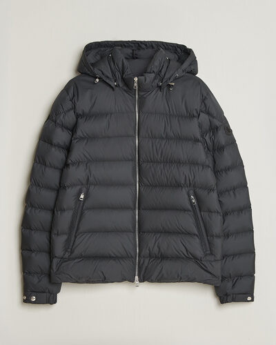 Moncler Arneb Hooded Down Jacket Black