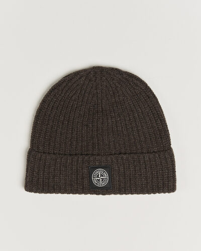 Stone Island Geelong Wool Hat Melange Lead