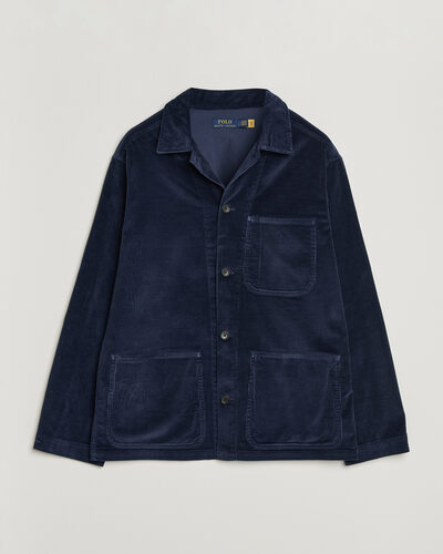 Polo Ralph Lauren Corduroy Overshirt Newport Navy