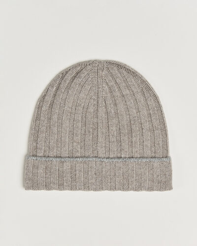 Brunello Cucinelli Cashmere Beanie Rock