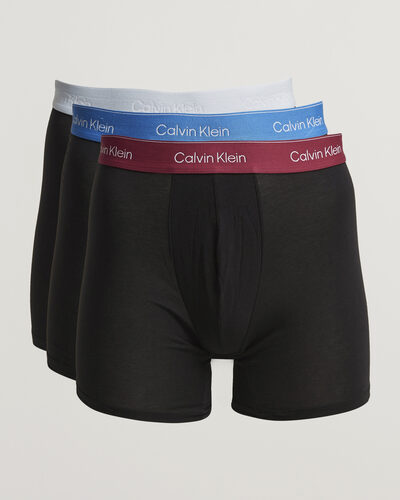 Calvin Klein 3-Pack Icon Cotton Stretch Boxer Brief Black