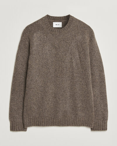 NN07 Lee Wool Knitted Sweater Tarmac