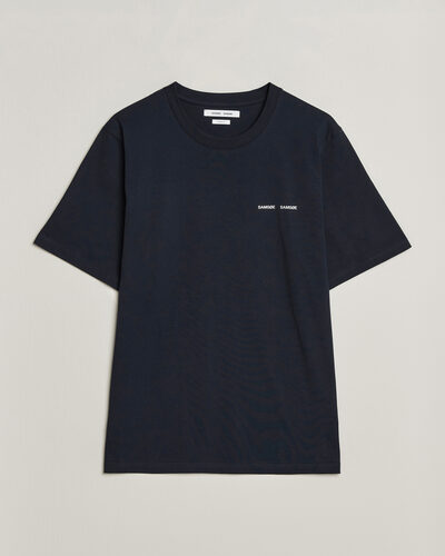 Samsøe Samsøe Thomas Cotton T-Shirt Salute Navy