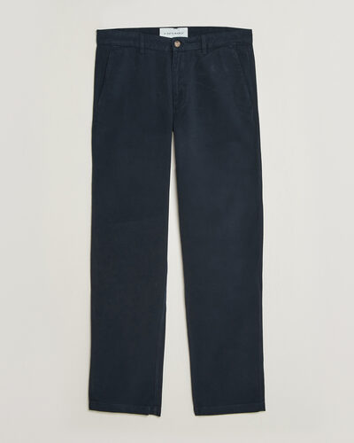 A Day's March Miller Cotton/Lyocell Trousers Navy
