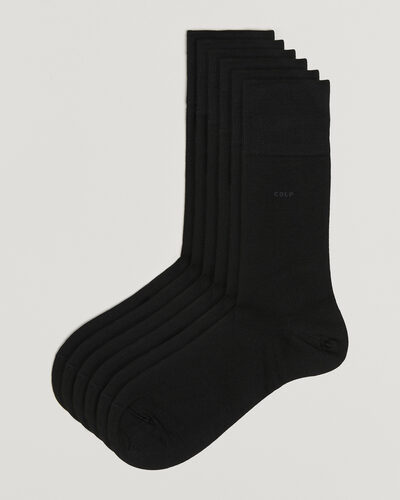 CDLP 6-Pack Mid Length Socks Black