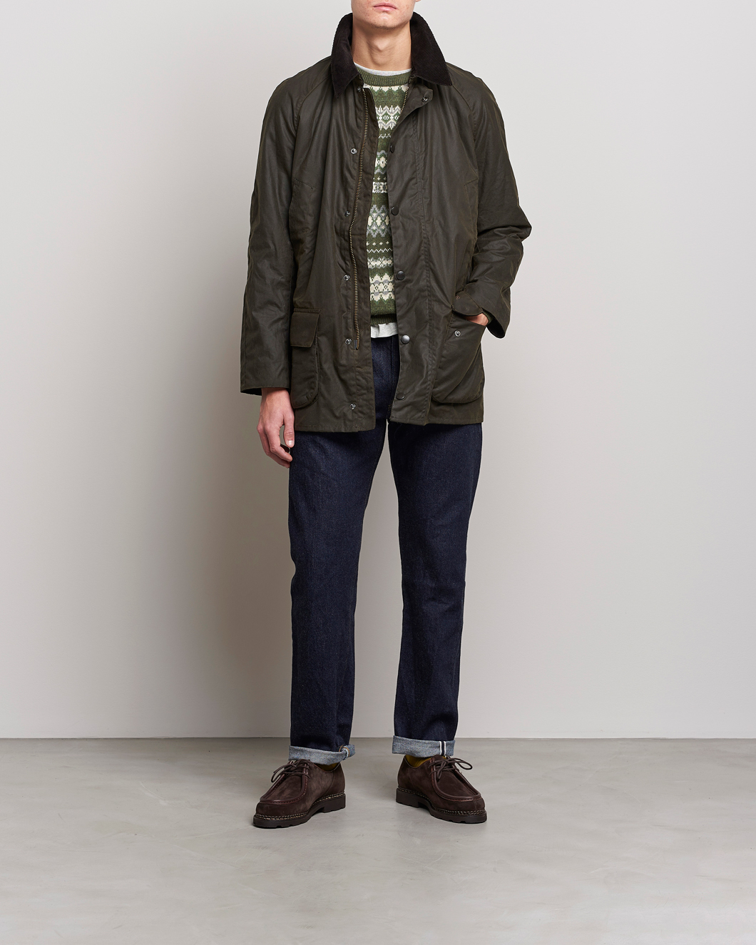Mies | Ajattomia vaatteita | Barbour Lifestyle | Bristol Jacket Olive