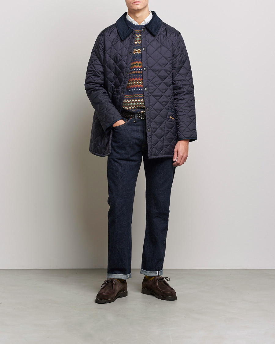 Mies | Ajattomia vaatteita | Barbour Lifestyle | Classic Liddesdale Jacket Navy